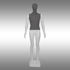 Erkek Tablalı ve Süet Kumaşlı Boy Mankeni