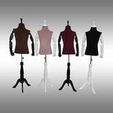 Çocuk Ayaklı ve Plastik Kollu Plastik Terzi Manken