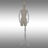 Safinaz Model Ayaklı, Sünger Kafalı, Ahşap Kollu ve Paçalı Plastik Terzi Manken