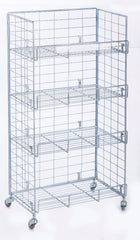 4 Katlı Katlanır Teşhir Sepeti