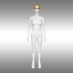 Bayan Makyajlı, Saçlı ve Tokalı Boy Mankeni