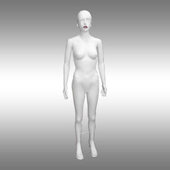 Bayan Uzay Kafalı ve Tek Dudaklı Boy Mankeni