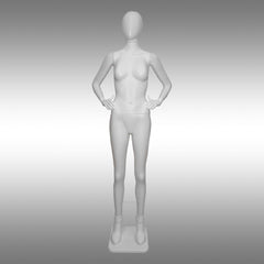 Bayan Tablalı ve Suratsız Model Boy Mankeni