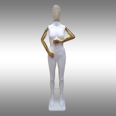 Bayan Tablalı, Tel Kafalı ve Renkli Kollu Boy Mankeni