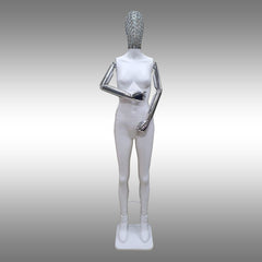 Bayan Tablalı, Tel Kafalı ve Renkli Kollu Boy Mankeni