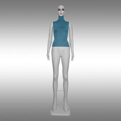 Bayan Tablalı ve Süet Kumaşlı Boy Mankeni