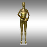 Bayan Tablalı ve Kollu Gold - Silver Boy Mankeni