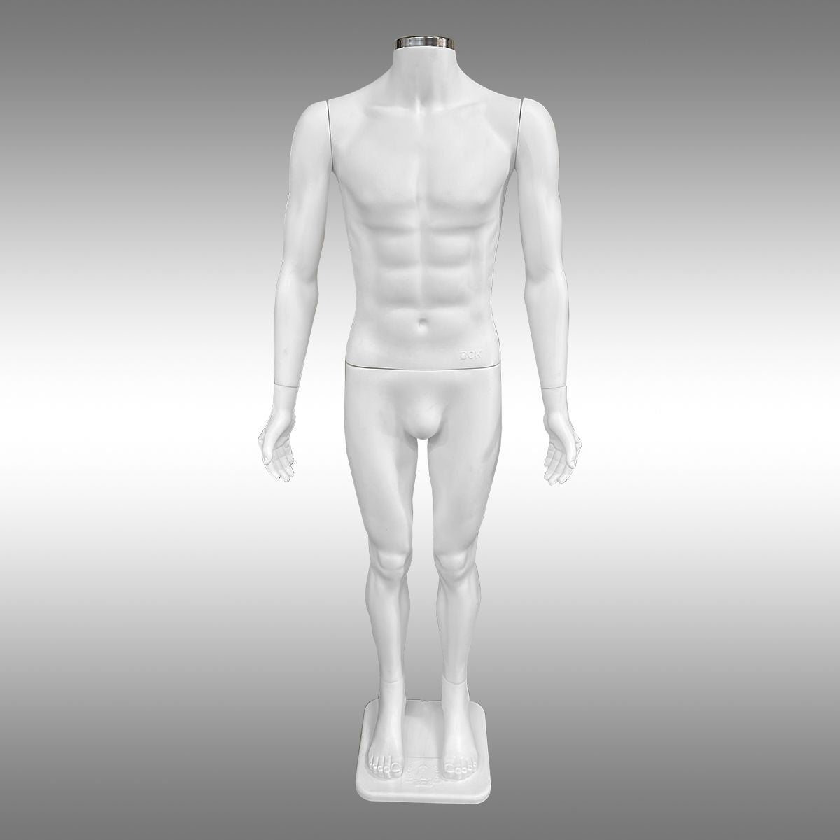 Erkek Tablalı, Kafasız ve Metal Kapaklı Boy Mankeni