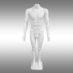 Erkek Tablalı, Kafasız ve Metal Kapaklı Boy Mankeni