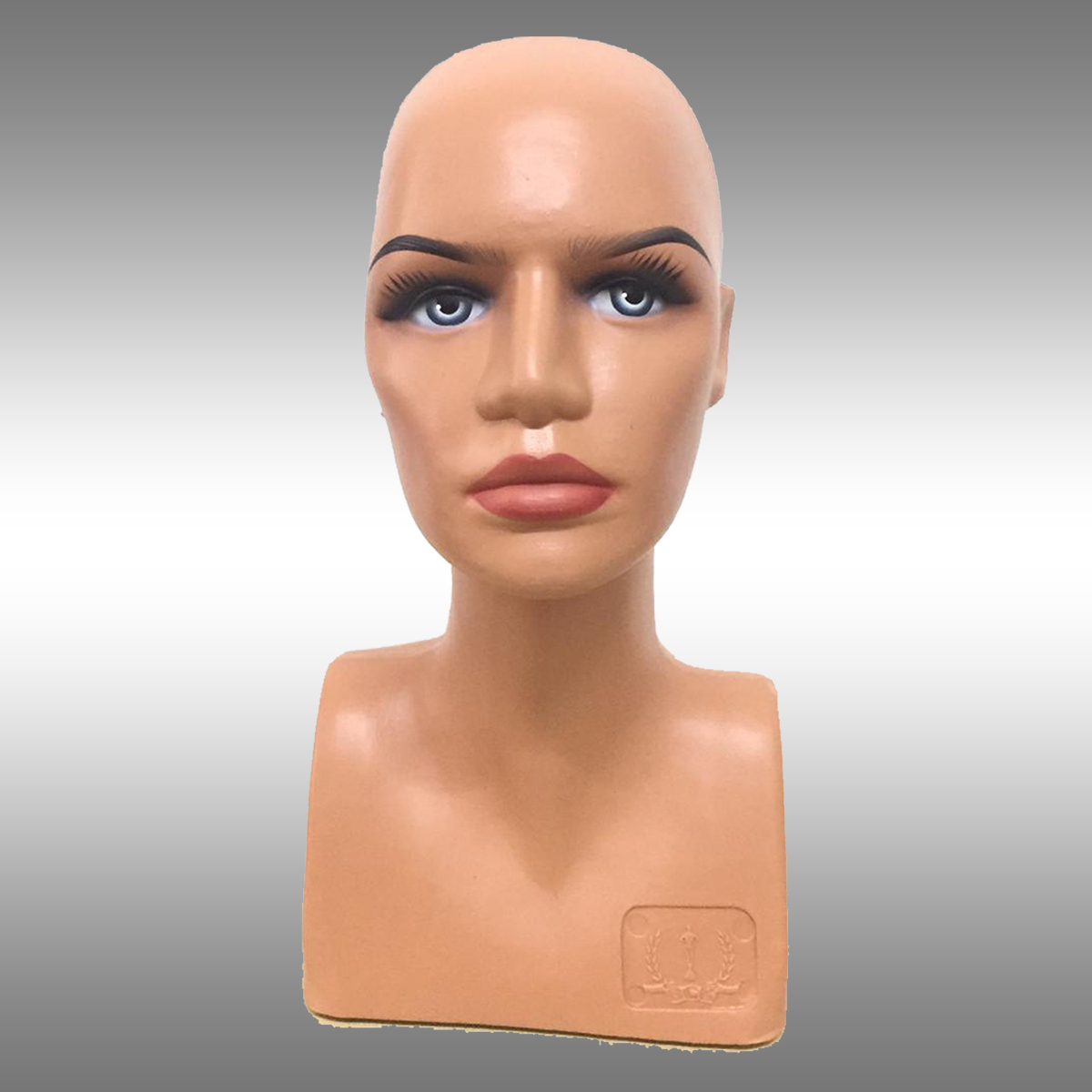 Bayan Makyajlı Büst Kafa Mankeni