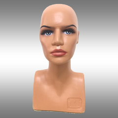 Bayan Makyajlı Büst Kafa Mankeni