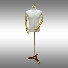 Erkek Ayaklı, Çin Kafalı ve Plastik Kollu Plastik Terzi Manken + Gömleklik