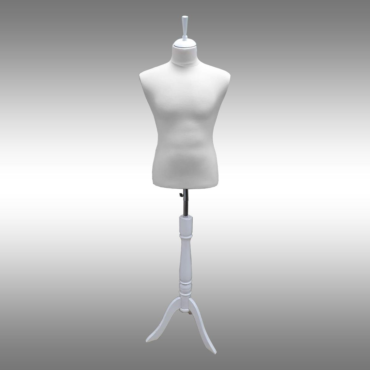 Erkek Ayaklı ve Kolsuz Plastik Terzi Manken