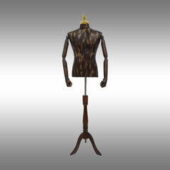 Erkek Ayaklı ve Ahşap Kollu Plastik Terzi Manken