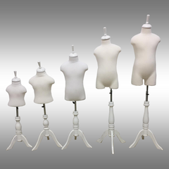 Çocuk Ayaklı ve Kolsuz Süngerli Terzi Manken Takımı