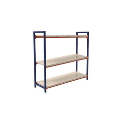 3 Katlı 4 Üniteli Bitişik Hafif Yük Rafı, Depo Rafı