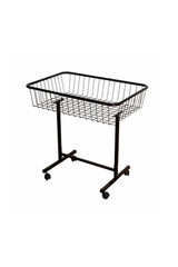 Tekerlekli Siyah Havuz Teşhir Sepeti