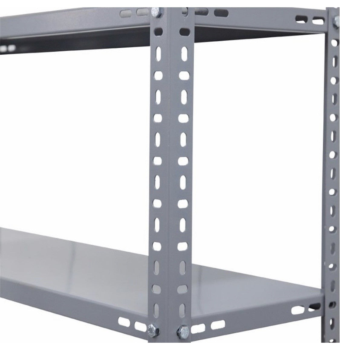 6 Katlı Tekil Galvaniz Çelik Arşiv Depo Kiler Rafı