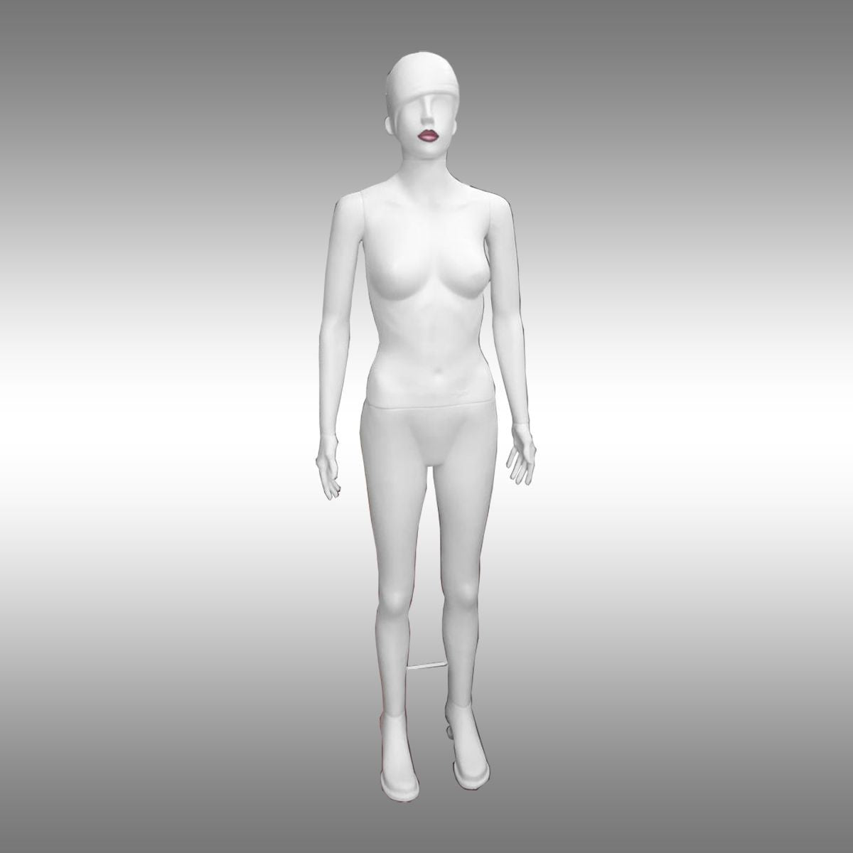 Bayan Uzay Kafalı ve Tek Dudaklı Boy Mankeni