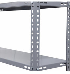 8 Katlı Tekil Galvaniz Çelik Arşiv Depo Kiler Rafı