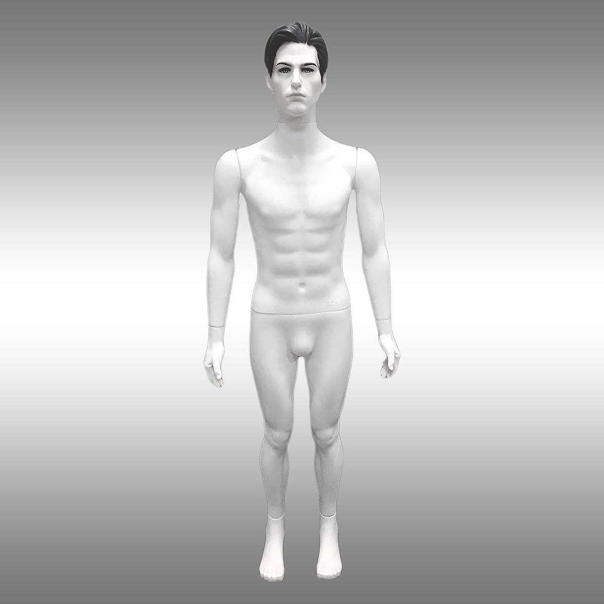 Erkek Makyajlı ve Saçlı Model Boy Mankeni