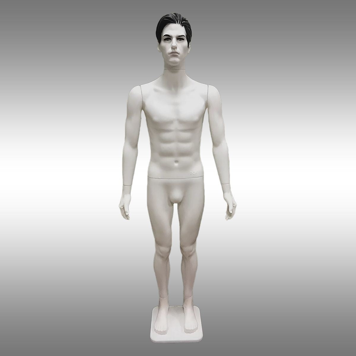 Erkek Tablalı, Makyajlı ve Saçlı Model Boy Mankeni