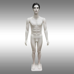 Erkek Tablalı, Makyajlı ve Saçlı Model Boy Mankeni