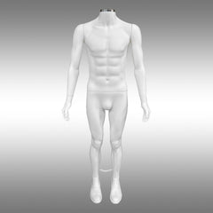 Erkek Kafasız ve Metal Kapaklı Boy Mankeni